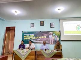 Soaialisasi Melek Pertanahan Dengan Fokus Sertifikat Elektronik 