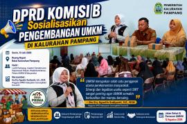 DPRD Komisi B Sosialisasikan Pengembangan UMKM di Kalurahan Pampang